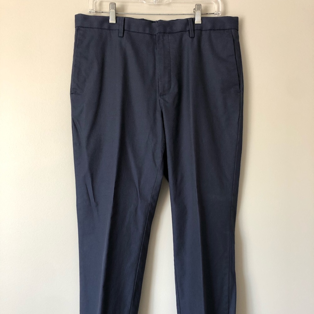 Banana Republic Mens Navy Blue Dress Pant